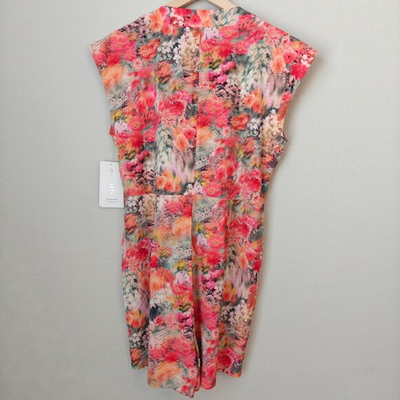 Athleta Women's Marlow Floral Bloom Romper NWT (Size Medium) Spring Athleisure - Picture 12 of 13